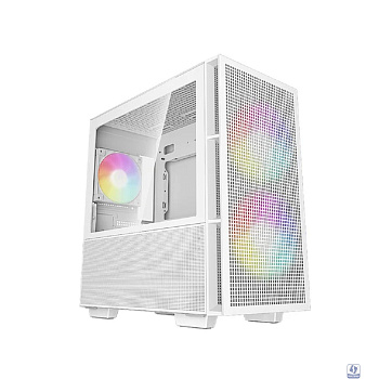 Deepcool CH360 white (mATX, без БП, ARGB, USB3.2 Type-A + USB3.2 Type-C) (R-CH360-WHAPE3-G-1)