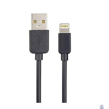 PERFEO Кабель для iPhone, USB - 8 PIN (Lightning), черный, длина 2 м., бокс (I4321)
