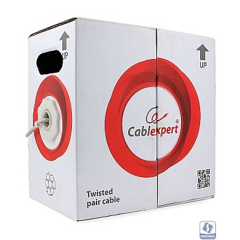 Cablexpert [UPC-5004E-SOL/100] Кабель UTP кат.5e, 4 пары, 0.48 mm (100м pullbox), CCA однож.