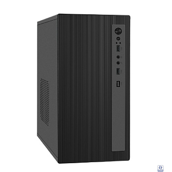 Exegate EX299216RUS Корпус Minitower ExeGate BAA-303M-UNS350 (mATX, БП UNS350 с вент. 12см, 2*USB, HD Audio, черный)