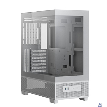 XASTRA Корпус Q500-0F White ATX/Aquarium/Screewless/no fans/ Q500-0F-WH