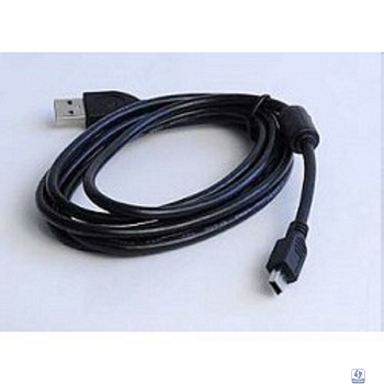 Gembird PRO CCF-USB2-AM5P-6 USB 2.0 кабель для соед. 1.8м  А-miniB (5 pin)  позол.конт., фер.кол. 