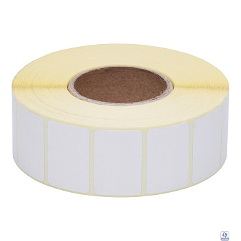 Cactus Eco CS-TE30201800 Термоэтикетки сегм.:30х20мм самоклей. д.вн.рул.92мм д.вт.40мм 1800шт/рул белый