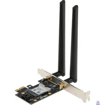 ASUS PCE-AX1800 Беспроводной двухдиапазонный PCI Express адаптер AX1800 + Bluetooth 5.2, внешняя антенна, Wi-Fi 6 (ax) 