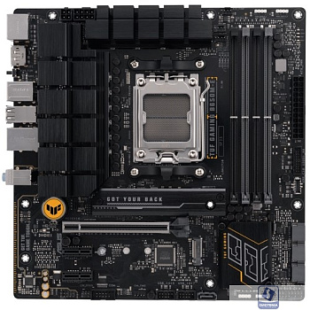 ASUS TUF GAMING B650M-E (Socket AM5, mATX, 4xDDR5(128GB), 2xDP/HDMI, 1xPCIe 4.0x16/2xPCIe 4.0, 1xLAN (2.5GbE), 4xSATA 6Gb/s, 2xM.2, 1xType-C, 3xUSB 3.2, 4xUSB 2.0)
