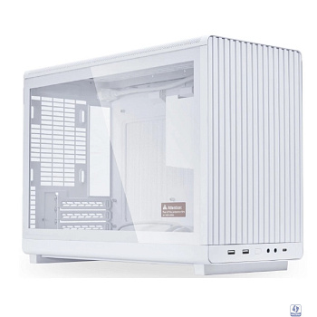 Lian Li Корпус A3-mATX TG White / Tempered Glass Edition / Bottom Dust Filter / G99.A3W.10R