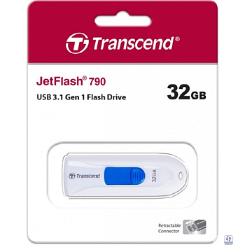 Transcend USB Drive 32Gb JetFlash 790 TS32GJF790W 