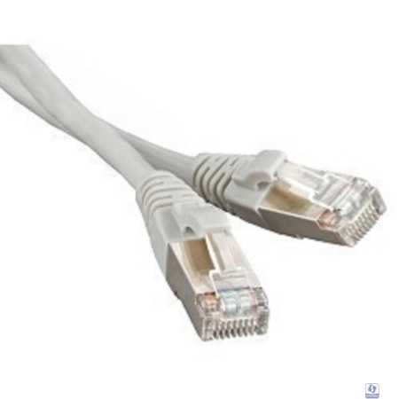 Hyperline PC-LPM-STP-RJ45-RJ45-C6-10M-LSZH-GY Патч-корд F/UTP, экранированный, Cat.6, LSZH, 10 м, серый
