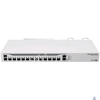 MikroTik CCR2004-1G-12S+2XS Маршрутизатор проводной, 12 x 10G SFP+ and 2 x 25G SFP28 ports.