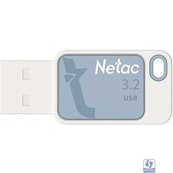 Netac USB Drive 64GB UA31  <NT03UA31N-064G-20BL>, USB2.0, голубая