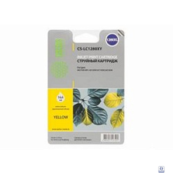 Cactus LC-1280XY Картридж струйный Cactus CS-LC1280XY желтый для Brother MFC-J6510/6910DW (16,6ml)