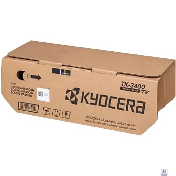Тонер-картридж Kyocera TK-3400/ Black Toner Cartridge  for Kyocera ECOSYS PA4500x Printers (12,500 Pages)