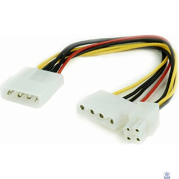 Gembird Разветвитель питания, Molex->Molex + ATX 4 пин (CC-PSU-4)