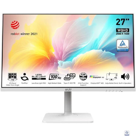 Повреждение упаковки MSI Modern 27" MD272QXPW  белый 