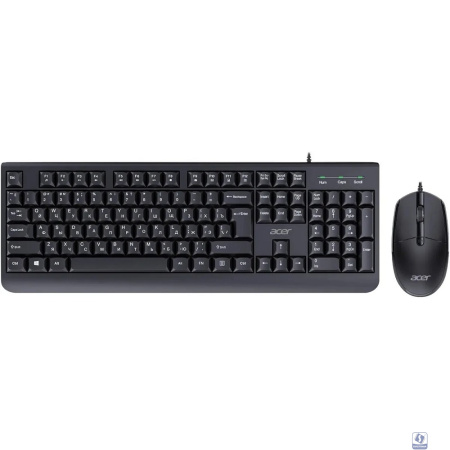 Acer OCC400 [ZL.ACCCC.015] Комплект (клавиатура + мышь) клав:черный мышь:черный USB