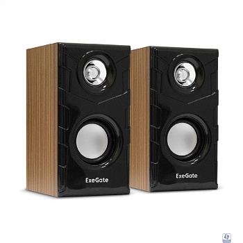 Exegate EX289694RUS Акустическая система 2.0 ExeGate Tango 316 (питание USB, 2х3Вт (6 Вт RMS), 80-20000Гц, дерево)
