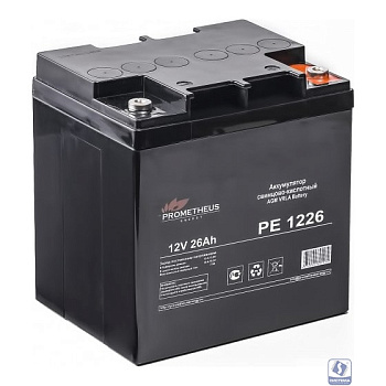 Prometheus Energy РЕ1226 (12V 26Ah) аккумулятор свинцово-кислотный
