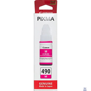 Canon 0665C001 Чернила Canon GI-490 M (magenta), 70 мл