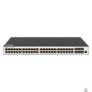 SNR SNR-S5310G-48TX-2AC Управляемый коммутатор уровня 2+, 48 портов 10/100/1000Base-T, 6 портов 1/10G SFP+, 2 встроенных БП ~220V AC