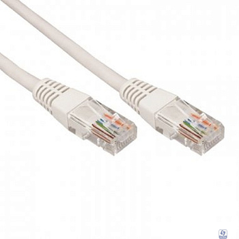 Rexant (02-0290-03) Патч-корд U/UTP, CAT 6, RJ45-RJ45, 26AWG, LSZH, серый, 0,3м