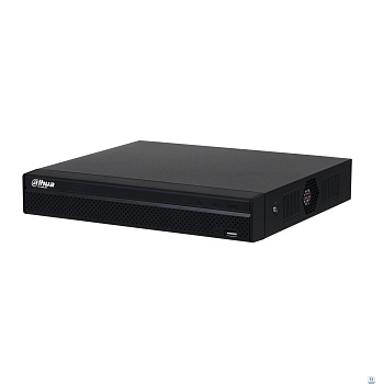 DAHUA DHI-NVR2108HS-8P-4KS3 8-канальный IP-видеорегистратор с PoE, 4K и H.265+, ИИ 1 SATA III до 20Тбайт; 1 HDMI, 1 VGA; 1 RJ45 1000Мбит/с, 8 RJ45 100Мбит/с (PoE/PoE+, до 72Вт) аудиовх /вых: 1/1