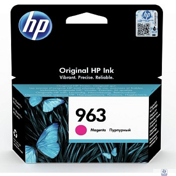 HP 3JA24AE Картридж струйный  963 пурпурный (700стр.) 