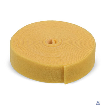 Cabeus ROL-5x25-YL Лента (липучка) в рулоне, ширина 25 мм, длина 5 м, желтая