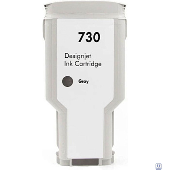 Струйный картридж NV Print 730 (NV-P2V72A) Gray для HP DesignJet T1700, T1600, T2600 (300 мл)