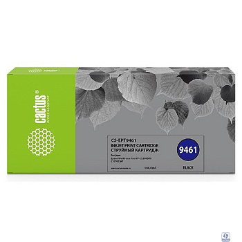 CACTUS CS-EPT9461 Картридж для Epson WF-C5290DW/C5790DW,  черный (180мл) 