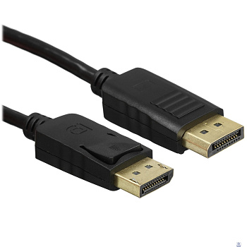 Bion Кабель DisplayPort v1.2, 20M/20M, 3840x2160@30Hz, экран, 1 м, черный, позолоченные контакты [BXP-CC-DP-010]