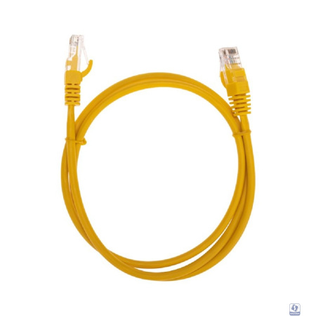 Rexant (02-0105-1) Патч-корд U/UTP, CAT 5e, RJ45-RJ45, 26AWG, LSZH, желтый, 1м