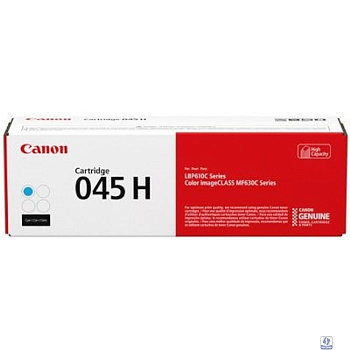Canon Cartridge 045H C 1245C002 Картридж для i-SENSYS MF630. Голубой. 2 200 страниц 