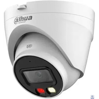 DAHUA DH-IPC-HDW1239VP-A-IL-0360B Уличная турельная IP-видеокамера SmartDualLight 2Мп, 1/2.8” CMOS, объектив 3.6мм, обнаружение людей, микрофон, ИК 30м, LED 20м, IP67, металл