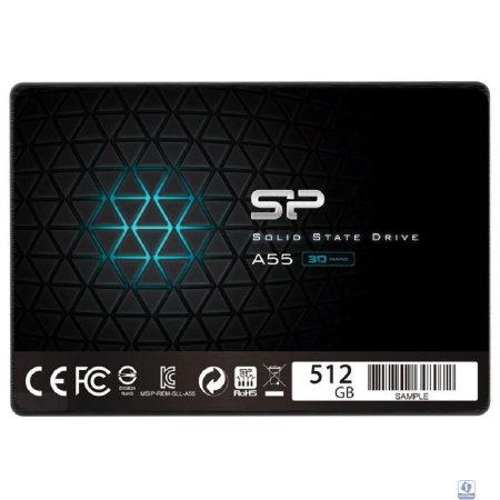 Silicon Power SSD 512Gb A55 SP512GBSS3A55S25 