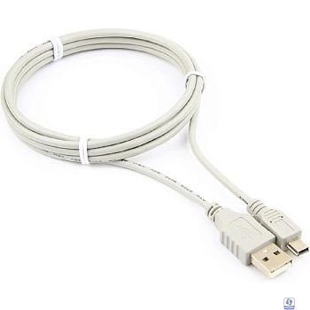 Gembird CC-USB2-AM5P-6-(N)  USB 2.0 кабель для соед. 1.8м  А-miniB (5 pin) , пакет (CC-USB2-AM5P-6-N)