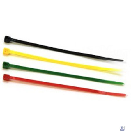 Gembird (NYT-100x2.5С) Стяжки  пластиковые 100 мм х 2,5 мм (набор 4 цвета по 25 шт)