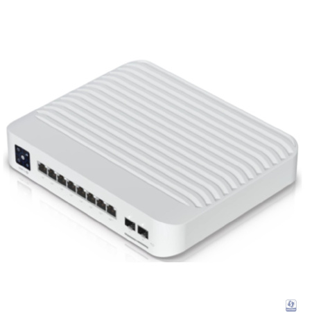 UBIQUITI USW-Pro-8-PoE PoE-коммутатор, 8х 1G RJ45, 2х 10G SFP+, раздача 120 Вт