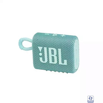 Колонка порт. JBL GO 3 бирюзовый 3W 1.0 BT (JBLGO3TEAL)