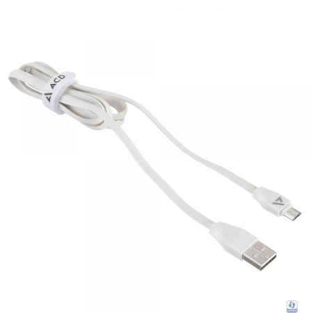 Кабели USB ACD USB кабель ACD-Life MicroUSB ; USB-A TPE, 1м, белый (ACD-U920-M1W)