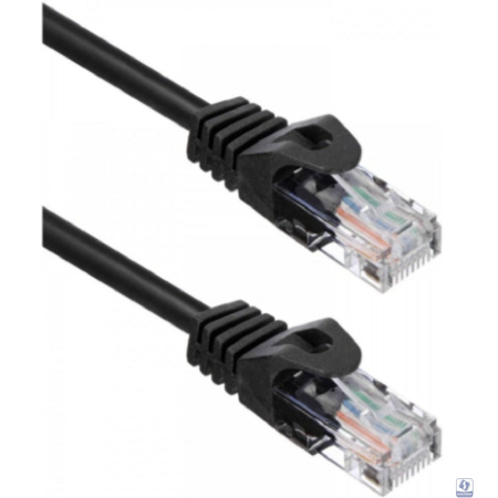 Кабель ACD Патч-корд ACD-LPU5C-20M |ACD-LPU5C-20M| Cat5e UTP 24AWG 4Pair, 7/0.18мм CU Черный, 20м, (741852)
