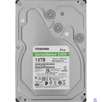 10TB Toshiba Surveillance S300 Pro (MD10ADA10TV) 