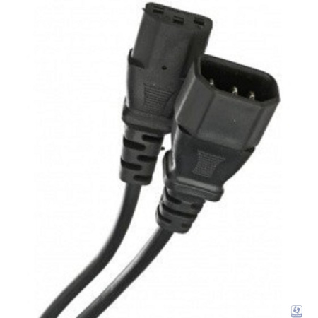 Telecom  TE001-CU0.75-3M Кабель UPS - устройство 220V (IEC-320-C13/C14) <VDE>3G0,75mm2 ,3,0m, медь,Telecom <TE001-CU0.75-3M> 