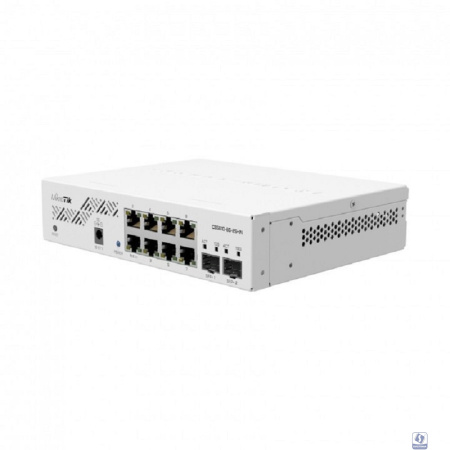 MikroTik CSS610-8G-2S+IN Коммутатор управляемый, L2 8x1Gbit, 2SFP+, настольный корпус
