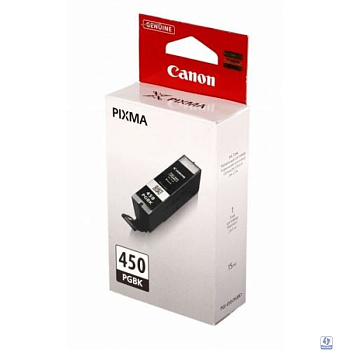 Canon PGI-450PGBK 6499B001 Картридж для PIXMA iP7240/MG6340/MG5440, Черный, 300стр
