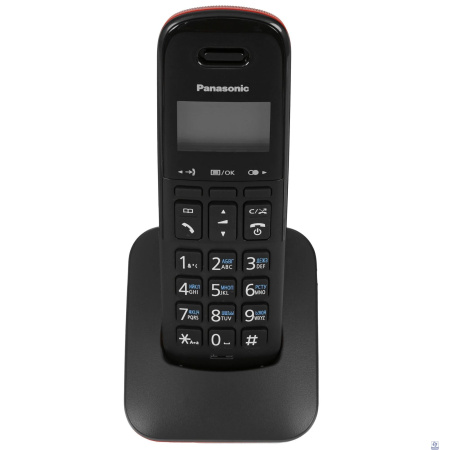 Panasonic KX-TGB610RUR (красный) {Беспроводной DECT,40 мелодий,телефонный справочник 120 зап.
