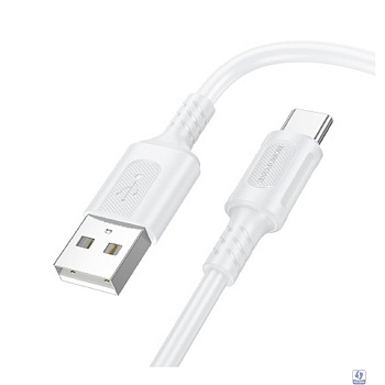 BOROFONE BX111/ USB кабель Type-C/ 1m/ 3A/ White