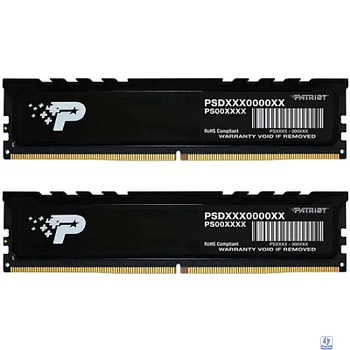Patriot DDR5 2x16GB 5600MHz PSP532G5600KH1 Signature Premium RTL PC5-44800 CL46 DIMM