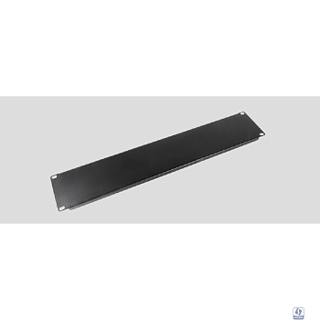 ЦМО Фальшпанель в шкаф 19" 2U магнитная, чёрный (ФП-2-М-9005)