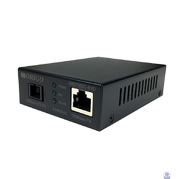 ORIGO OMCF20SC-BXD/A1A WDM медиаконвертер 100Base-TX / 100Base-FX (SC), Tx: 1550 нм, Rx: 1310 нм, одномод, до 20 км