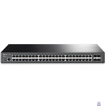 TP-Link SG3452 Управляемый коммутатор JetStream 2-го уровня с 48 гигабитными портами RJ45 и 4 портами SFP